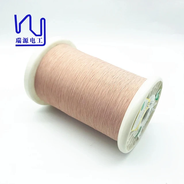 155C Copper Ustc Litz Wire Dacron/Nylon/Silk Jacket 20 Strands UEW Insulation
