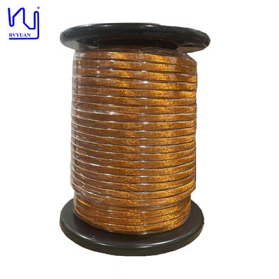 8.7mmx5.5mm Flat Lit z Wire 0.1mm*3175 Strands PI Taped Litz Wire For Transformer