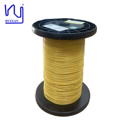 Custom FTIW 0.27mm*7 155°C Polytetrafluoroethylene Membrane ETFE Teflon Strand Litz Wire