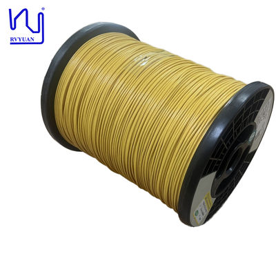 Triple insulated wire 155℃ 0.1mm*250 ETFE/PTFE Copper Litz Wire For Transformer