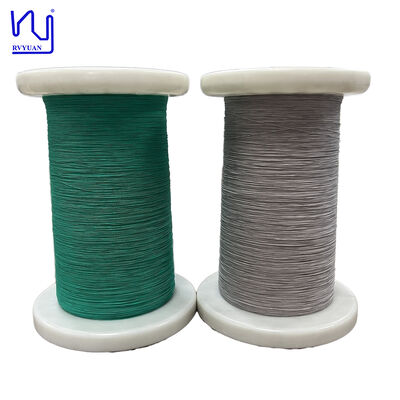 2UDTC-F 0.07mmX540 Strands Enameled Copper Natural Silk Served Litz Wire Magnet Litz Wire