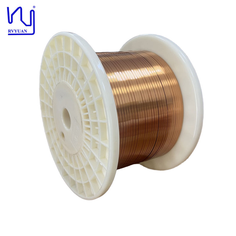 Custom Flat/Rectangular 3mm Enameled Insulated Copper Winding Wire for Inductor