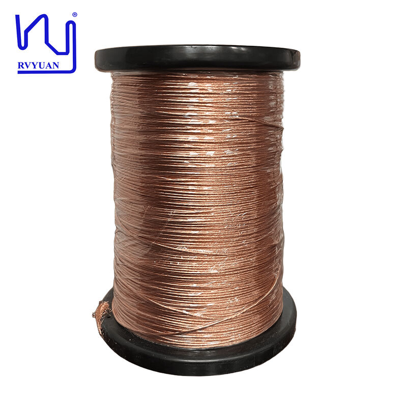 Multiple strands litz wires 0.1mm *180 enameled Copper Wires For Transformer