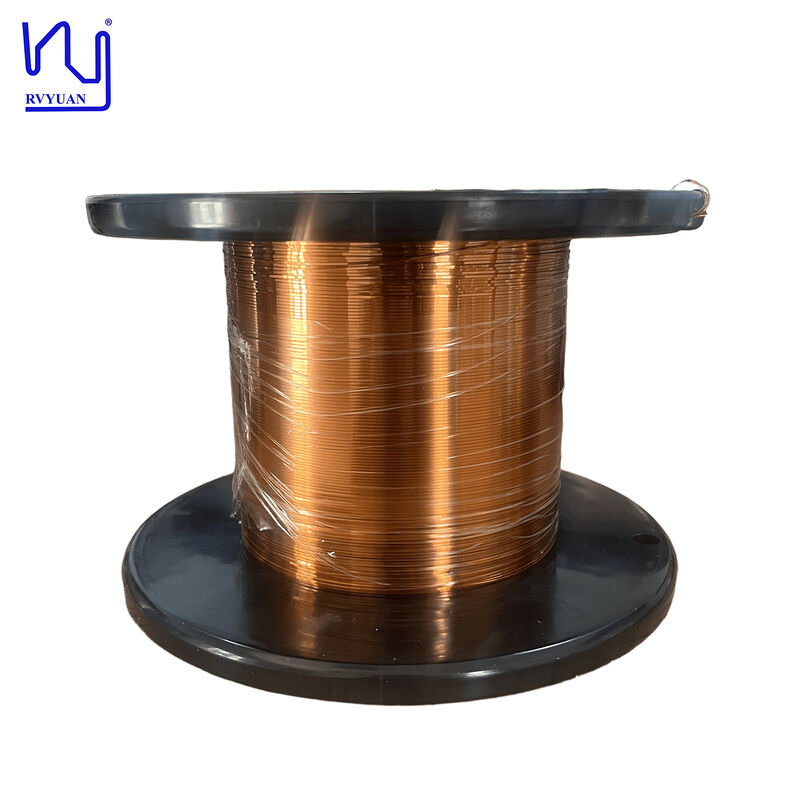 AIW220 High Temperature 0.175mmx0.88 Ultra Fine Rectangular Enameled Copper Wire