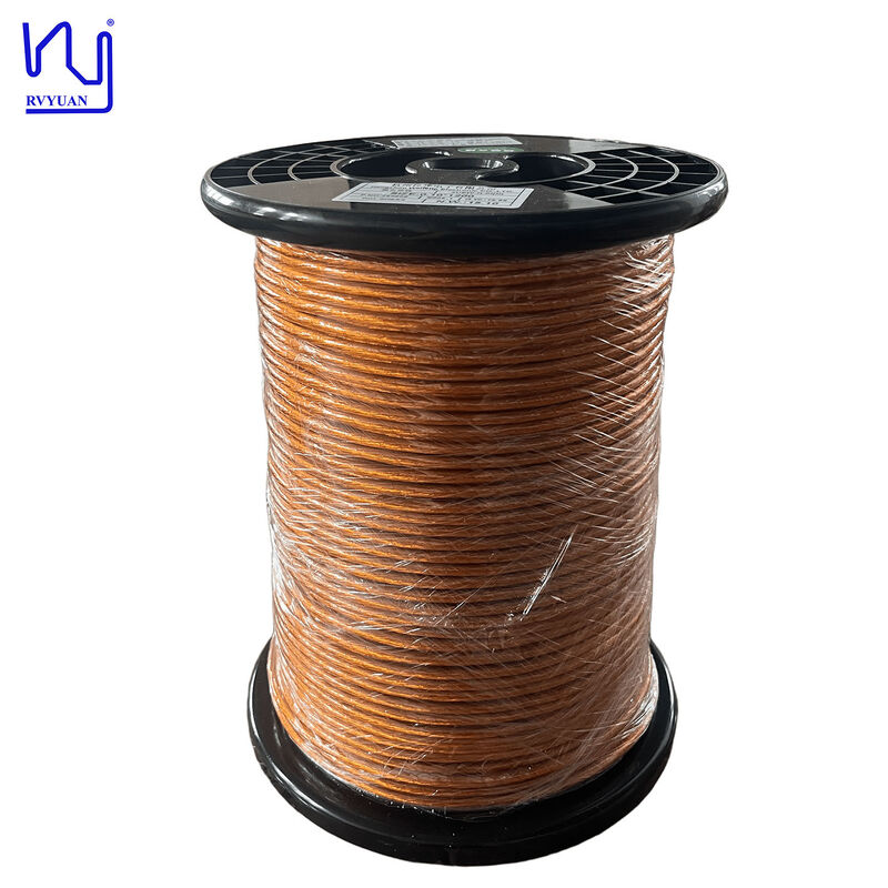 2UEW-H-PI 0.1mmx1200 Taped Litz Wire For Transformer