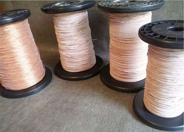 Transformatör için özelleştirilmiş ipek kaplı litz tel 0.025mm-0.5mm telli bakır litz tel