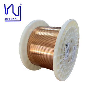 Uewh-180 0.50mm 0.06mm dikdörtgen tel emaye düz bakır tel