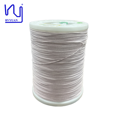Yüksek kaliteli 120 iplik/38AWG 0.1mm Naylon Sarılmış Bakır Litz Tel