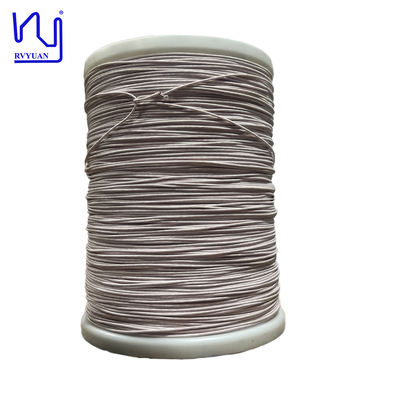 Özel 120Strands/0.10mm Naylon Porsiyon Güç Transformatörleri için Litz Tel