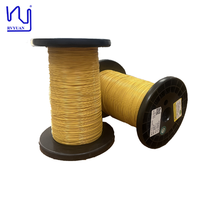Özel FTIW 0.21mm*7 155 ° C Politetrafloroetilen Membran ETFE TEFLON LITZ TEL