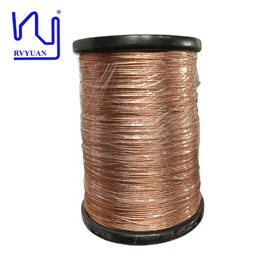 Telli Litz Telleri 0.1mm * 180 Telli Transformatör İçin Emaye Bakır Teller