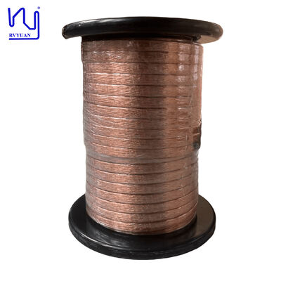 3500V 2UEW-F-PET ((N) 12.1mm*3.4mm Transformör için dikdörtgen Mylar Litz Tel