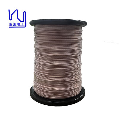 Özel 0.10mmX500 iplik PTFE sarılmış bakır Litz tel