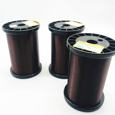 UL 0.063mm Mıknatıs 42 AWG Düz Emaye Gitar Teli