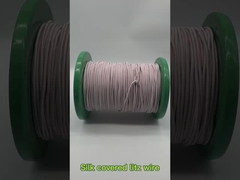 Ruiyuan 40 AWG Tel Hizmet Veren Naylon Yüksek Gerilim Emaye Bakır Litz Teli