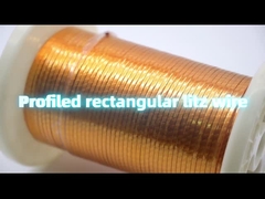 Yüksek Gerilim profilli Bakır Litz Tel dikdörtgen Mylar Litz tel Ruiyuan