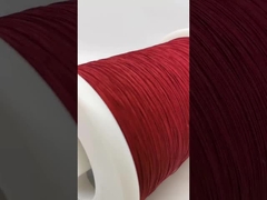 Kırmızı renk mavi renk özel ipek kaplı bakır litz tel naylon polyester servis telli tel