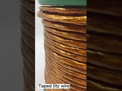 Bakır Litz Tel Pi Film bantlanmış bakır litz tel